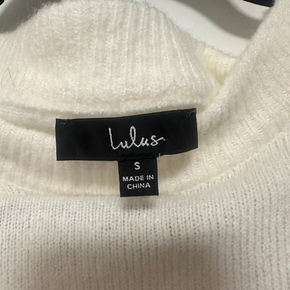 Lulus Heart to Heart Ivory Multi Striped Sweater - Picture 3 of 6